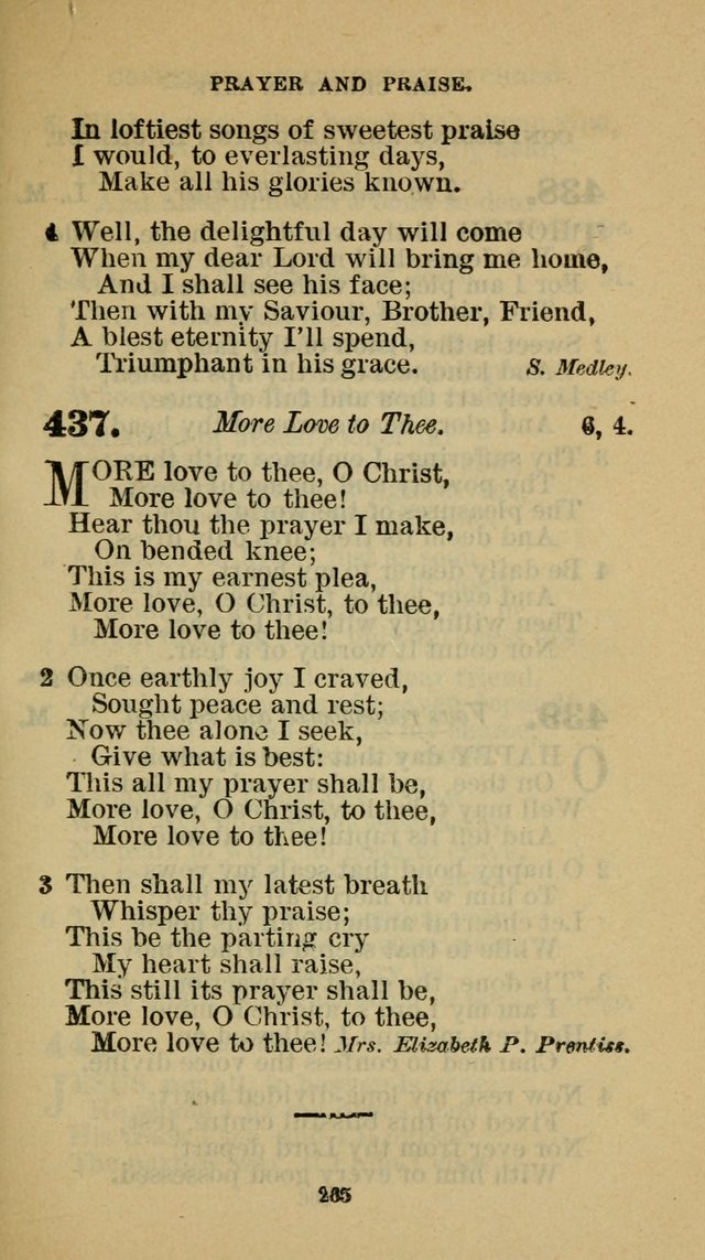 Hymn-Book of the Evangelical Association page 276