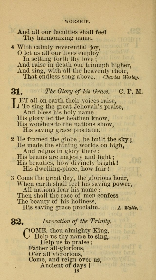 Hymn-Book of the Evangelical Association page 29