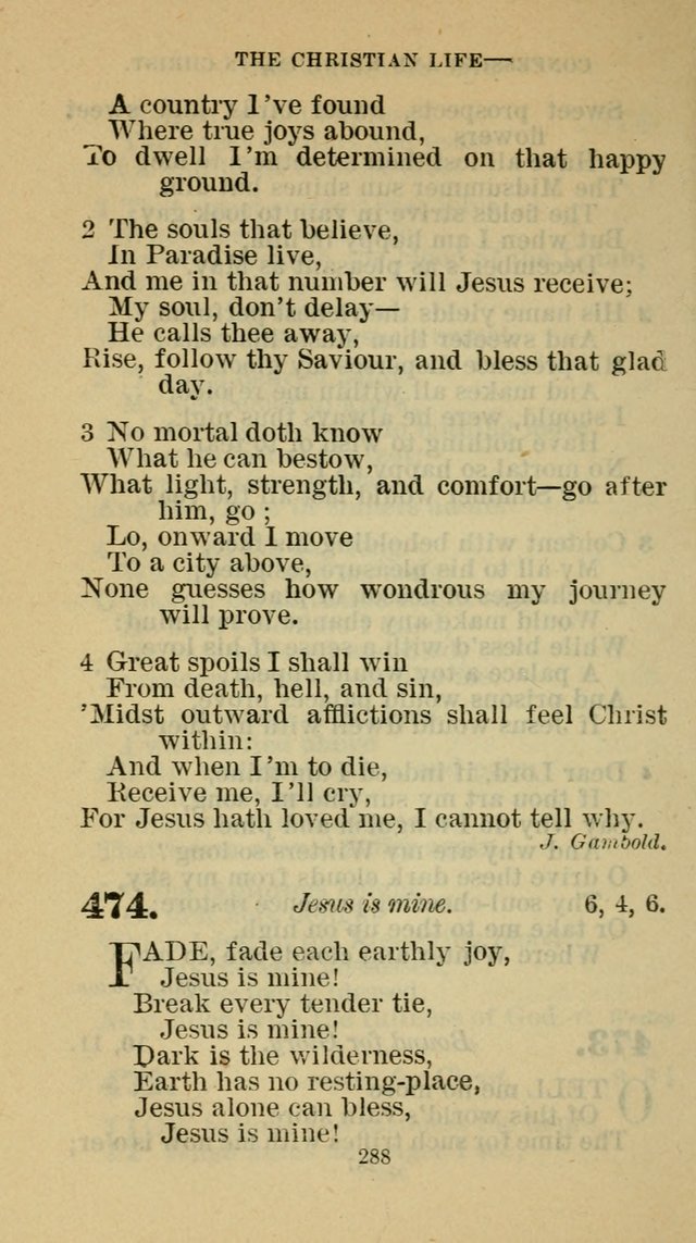 Hymn-Book of the Evangelical Association page 299