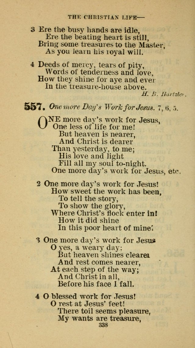 Hymn-Book of the Evangelical Association page 349