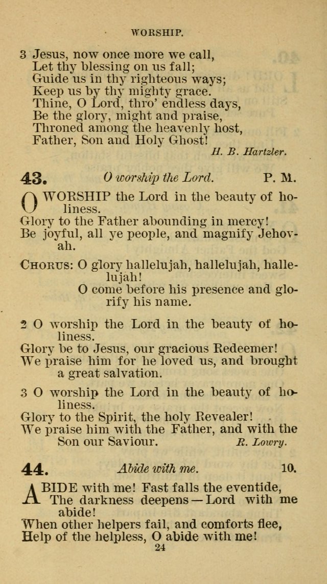 Hymn-Book of the Evangelical Association page 35
