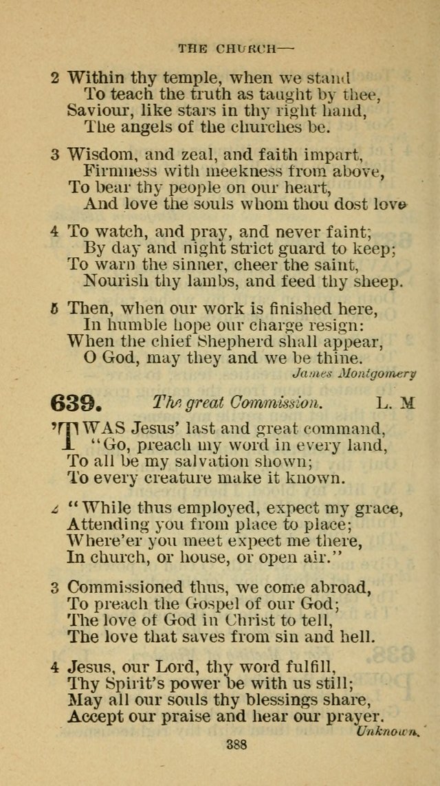Hymn-Book of the Evangelical Association page 399