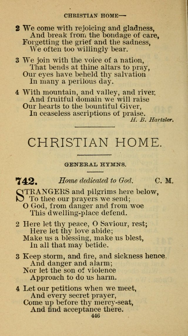 Hymn-Book of the Evangelical Association page 457
