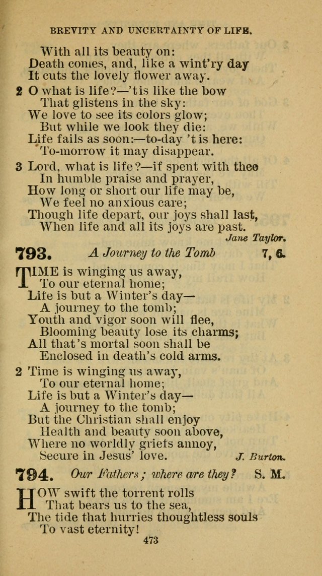 Hymn-Book of the Evangelical Association page 484