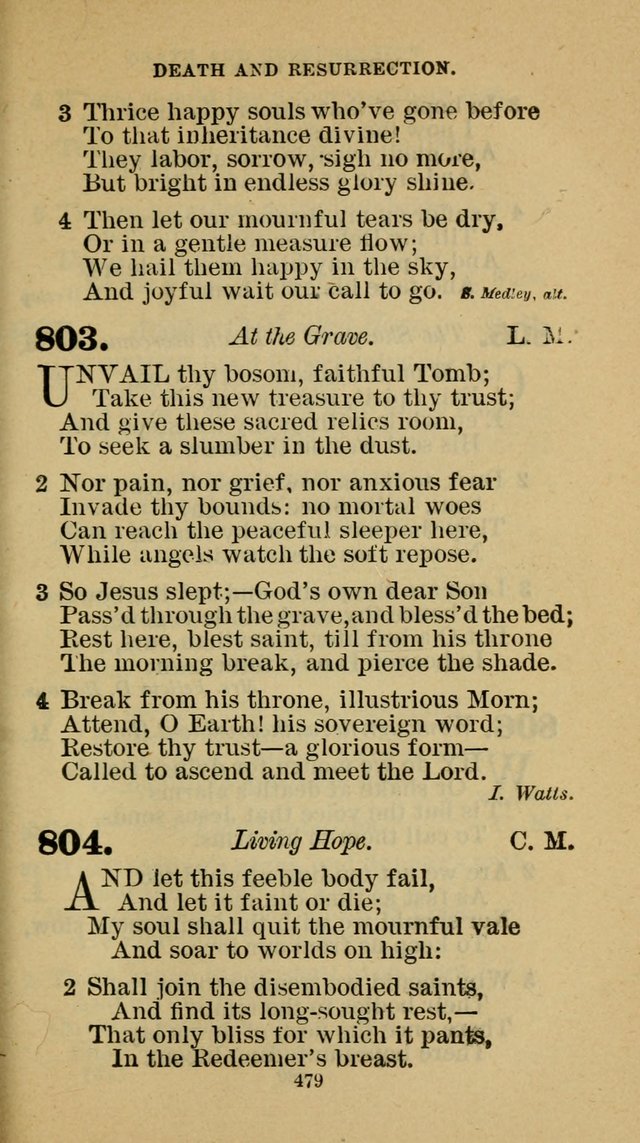 Hymn-Book of the Evangelical Association page 490