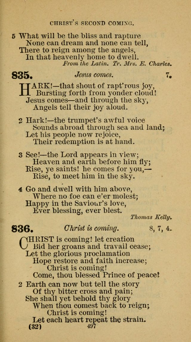 Hymn-Book of the Evangelical Association page 508