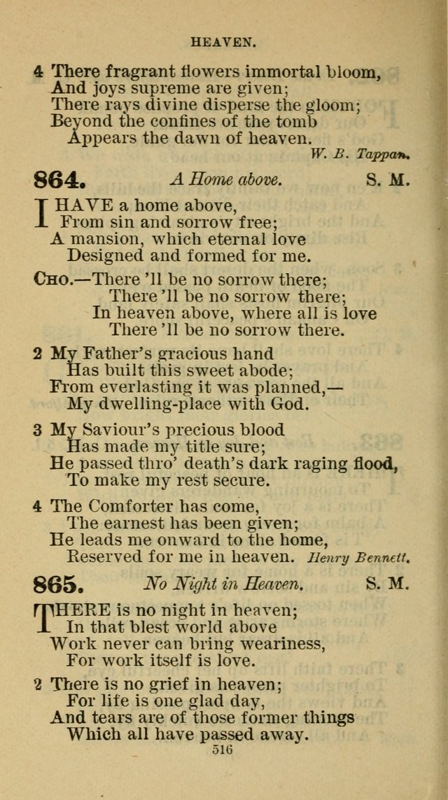 Hymn-Book of the Evangelical Association page 527