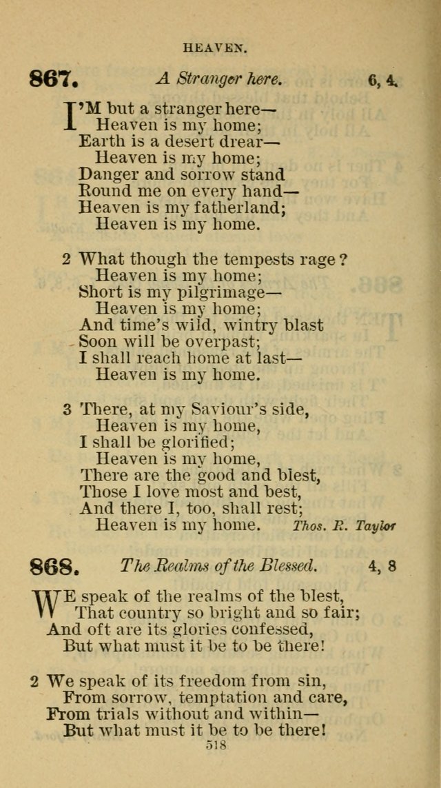 Hymn-Book of the Evangelical Association page 529