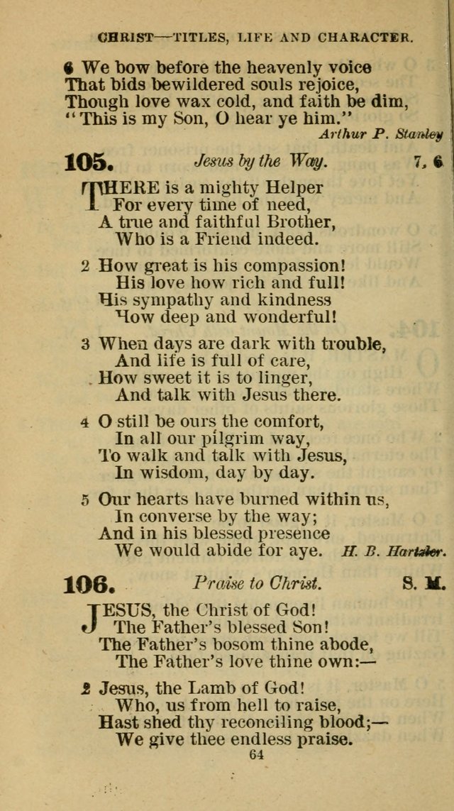 Hymn-Book of the Evangelical Association page 75
