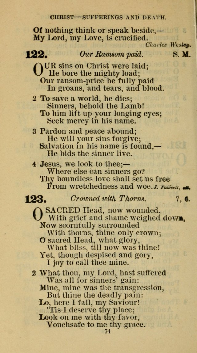 Hymn-Book of the Evangelical Association page 85