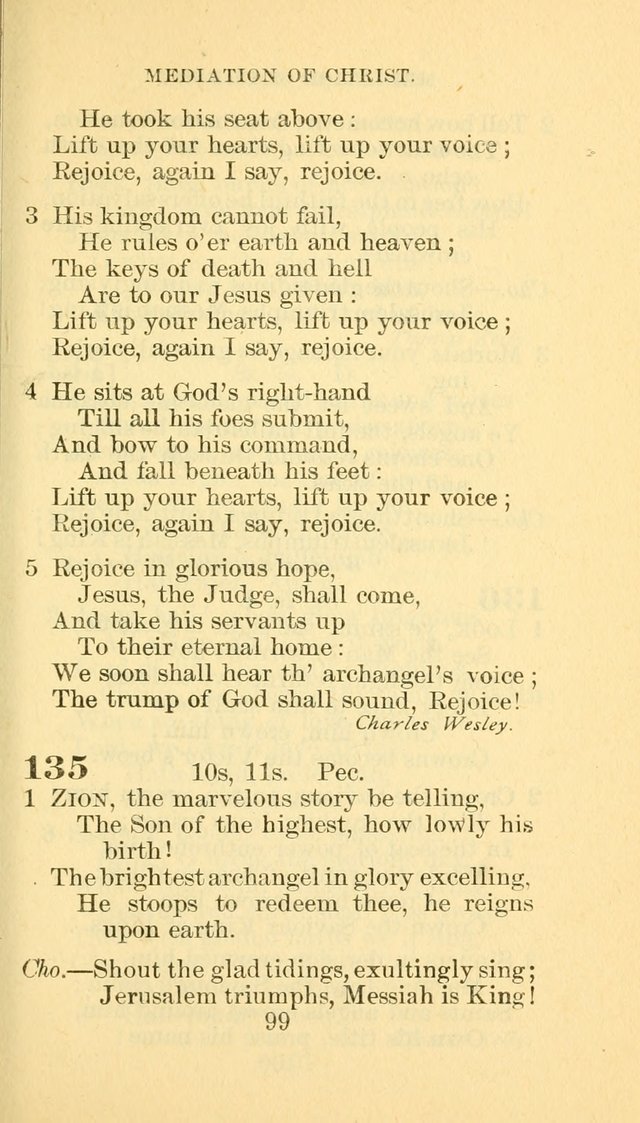 Hymn Book of the Methodist Episcopal Church, South page 106