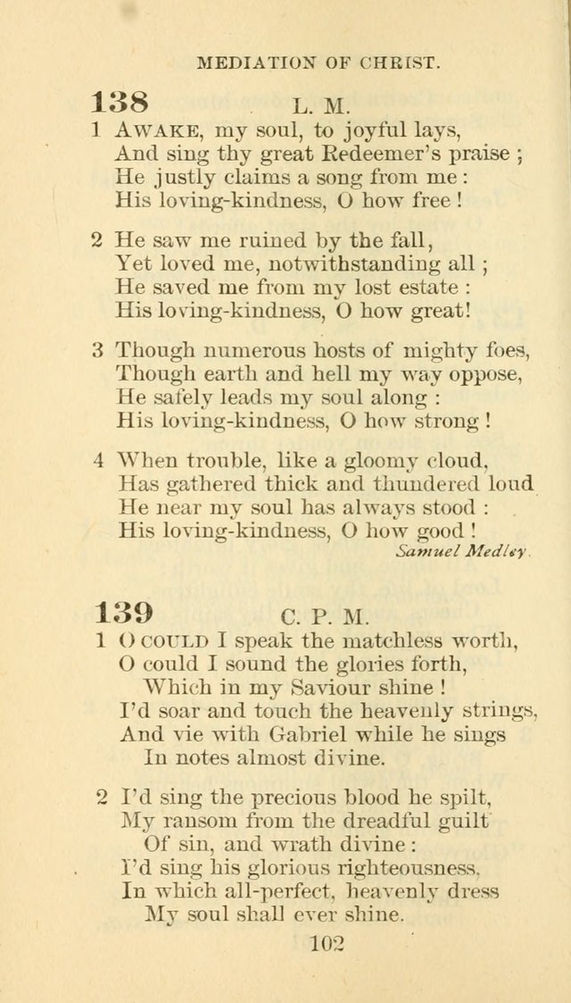 Hymn Book of the Methodist Episcopal Church, South page 109