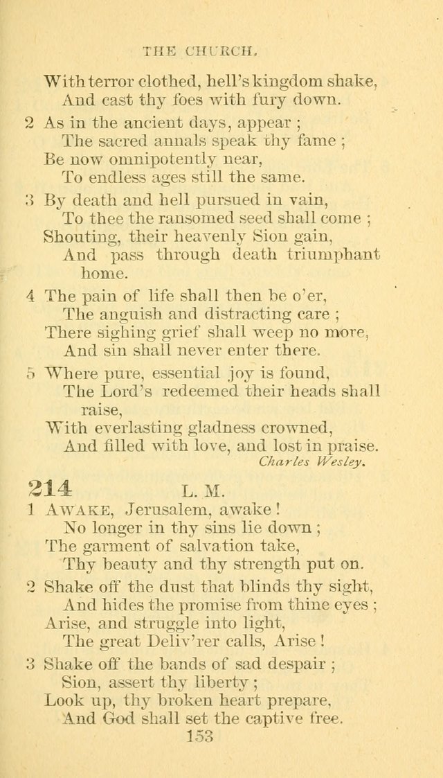 Hymn Book of the Methodist Episcopal Church, South page 160