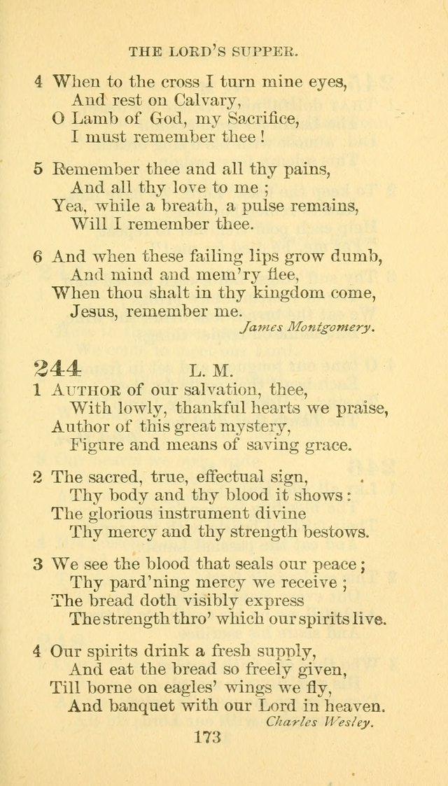 Hymn Book of the Methodist Episcopal Church, South page 180