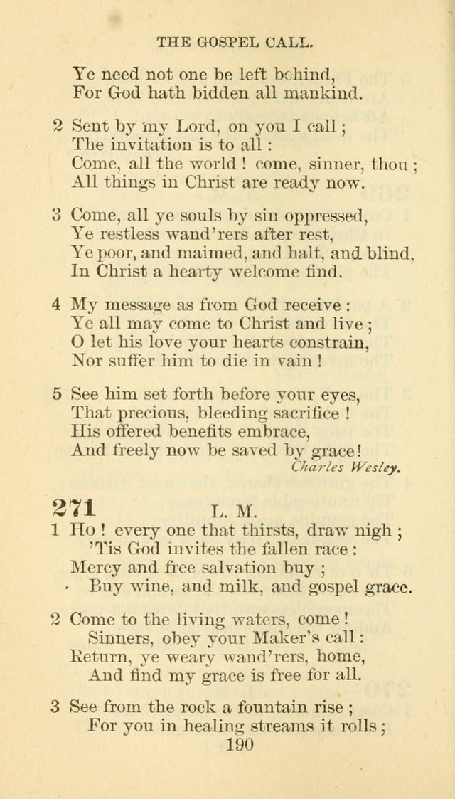 Hymn Book of the Methodist Episcopal Church, South page 197