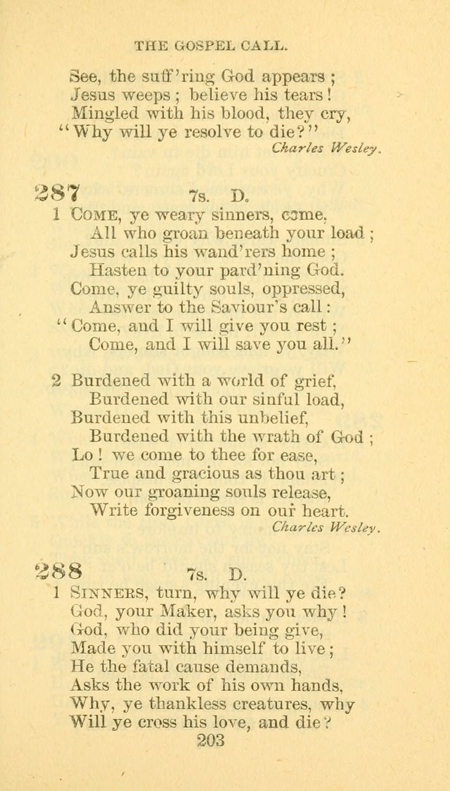 Hymn Book of the Methodist Episcopal Church, South page 210