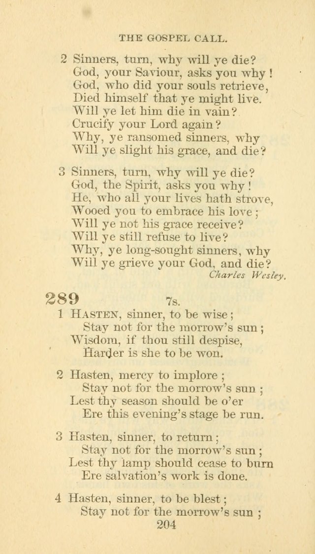 Hymn Book of the Methodist Episcopal Church, South page 211