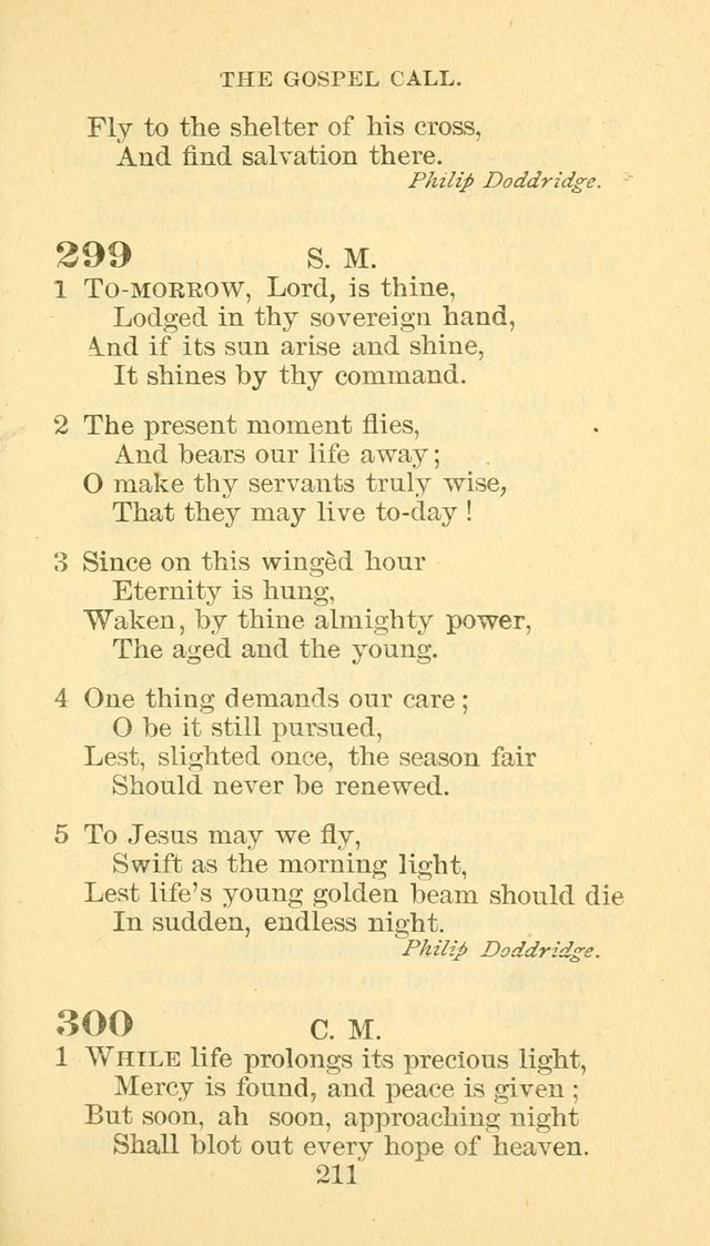 Hymn Book of the Methodist Episcopal Church, South page 218