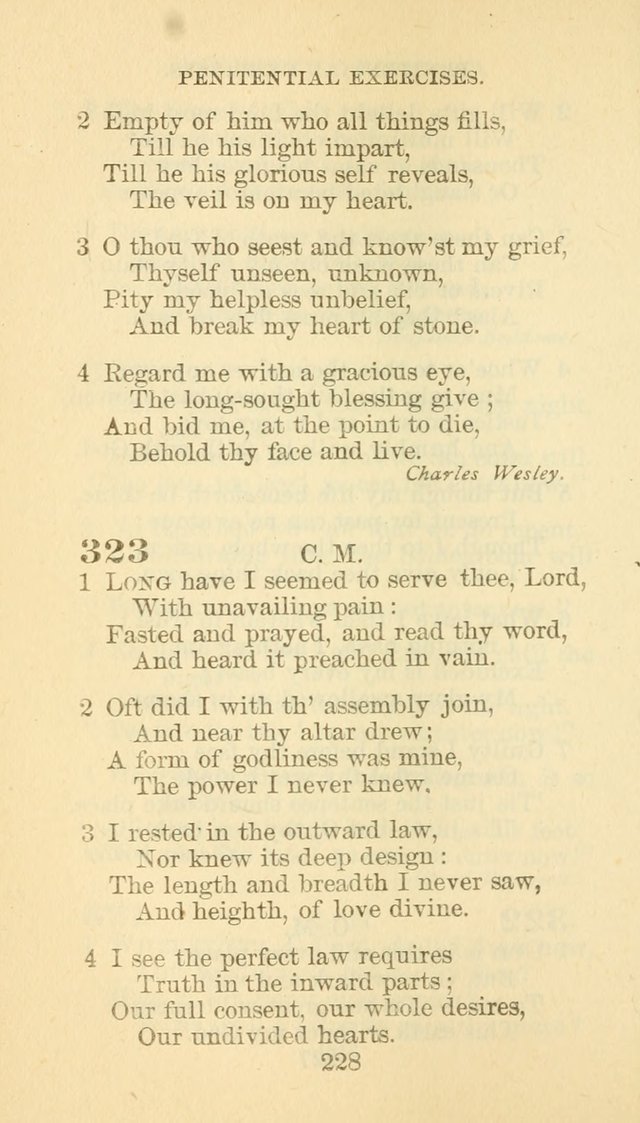 Hymn Book of the Methodist Episcopal Church, South page 235