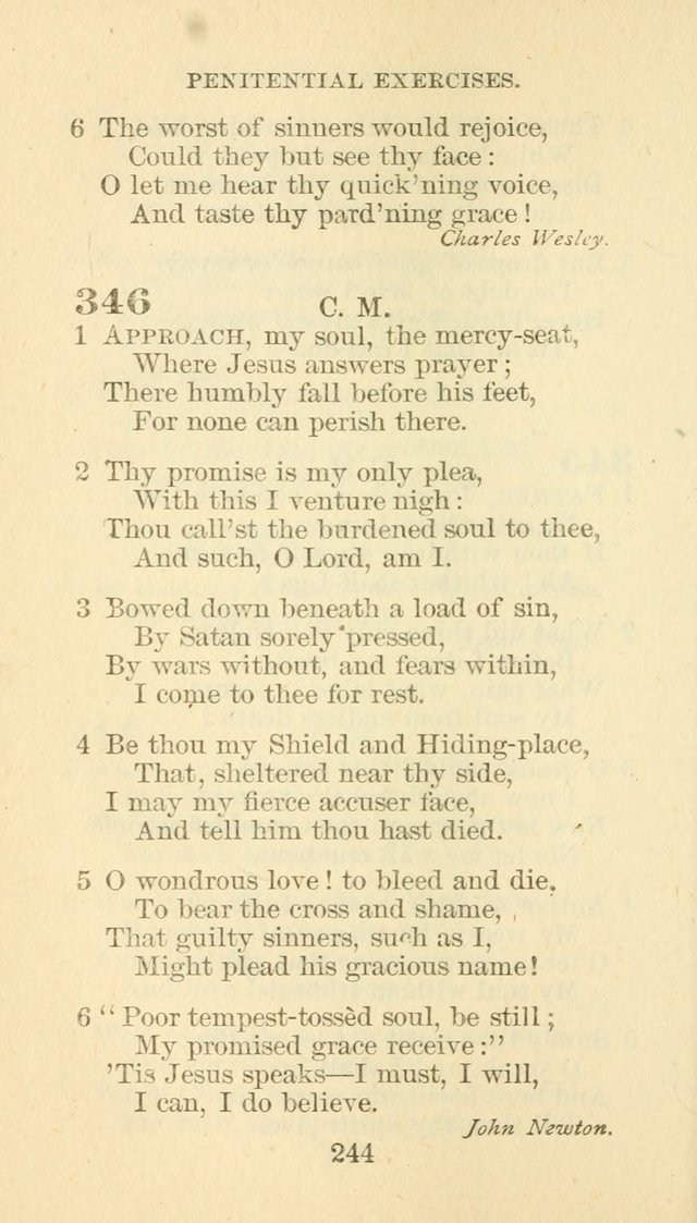 Hymn Book of the Methodist Episcopal Church, South page 251