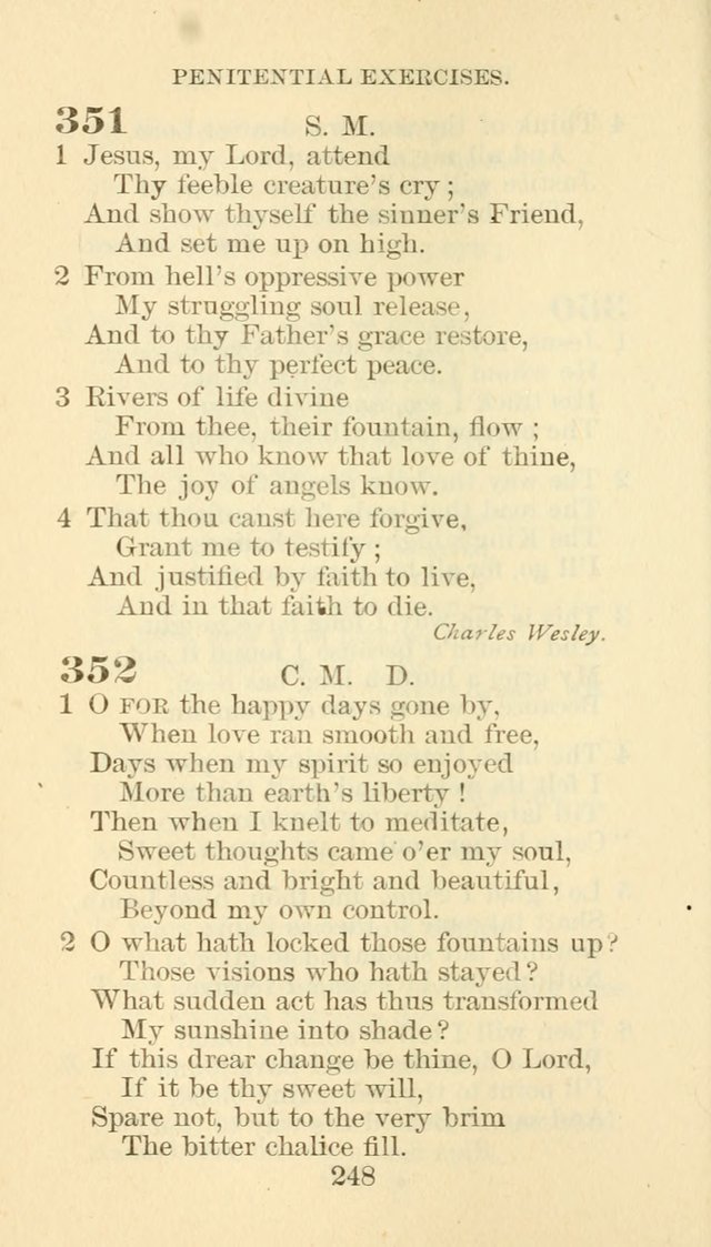 Hymn Book of the Methodist Episcopal Church, South page 255