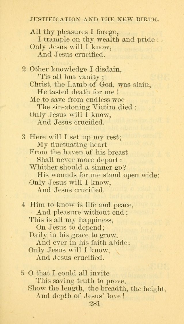 Hymn Book of the Methodist Episcopal Church, South page 288