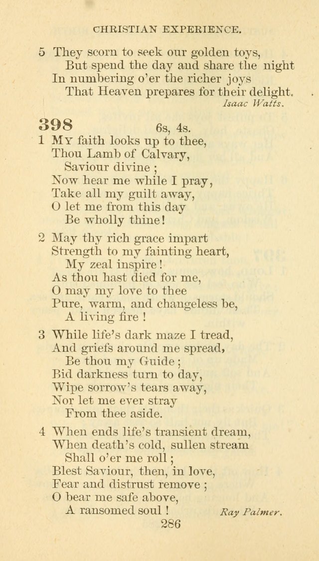 Hymn Book of the Methodist Episcopal Church, South page 293