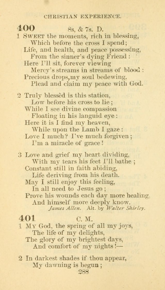 Hymn Book of the Methodist Episcopal Church, South page 295