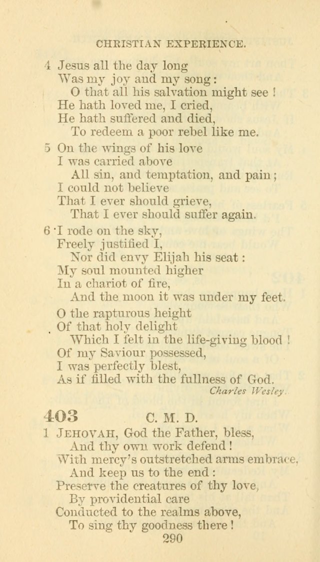 Hymn Book of the Methodist Episcopal Church, South page 297