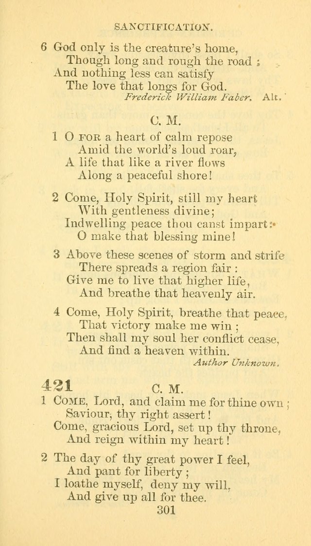 Hymn Book of the Methodist Episcopal Church, South page 308