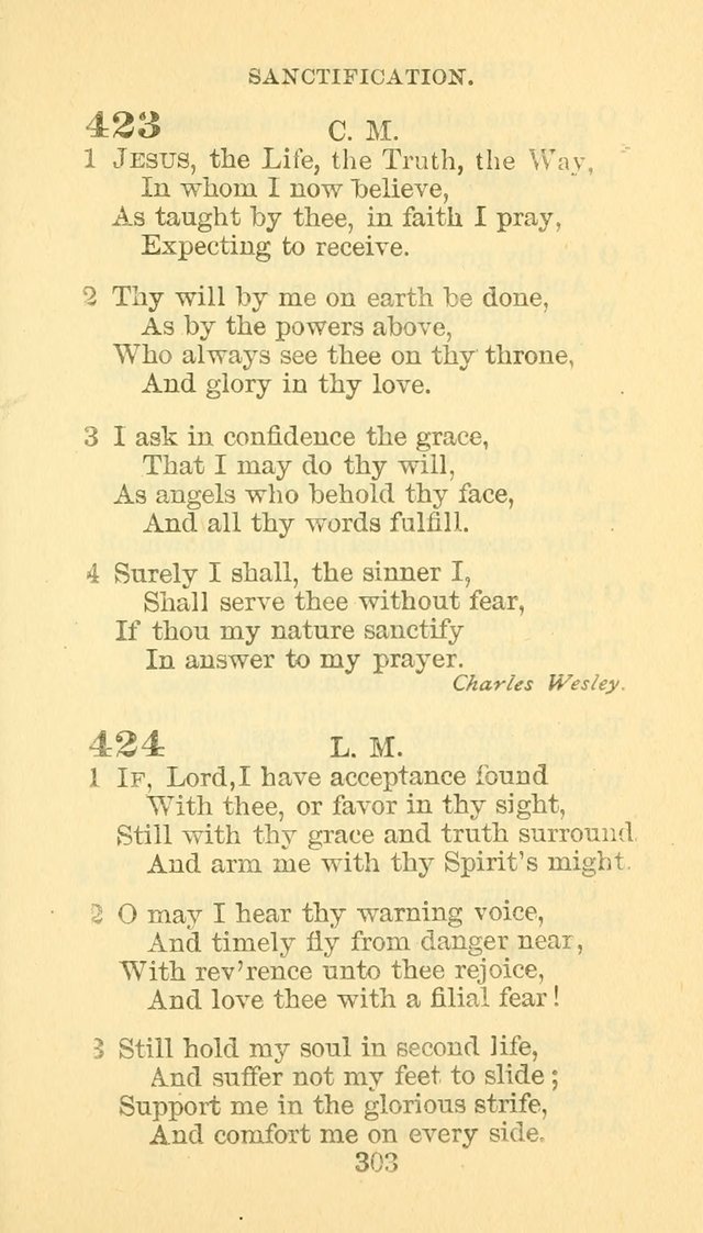 Hymn Book of the Methodist Episcopal Church, South page 310
