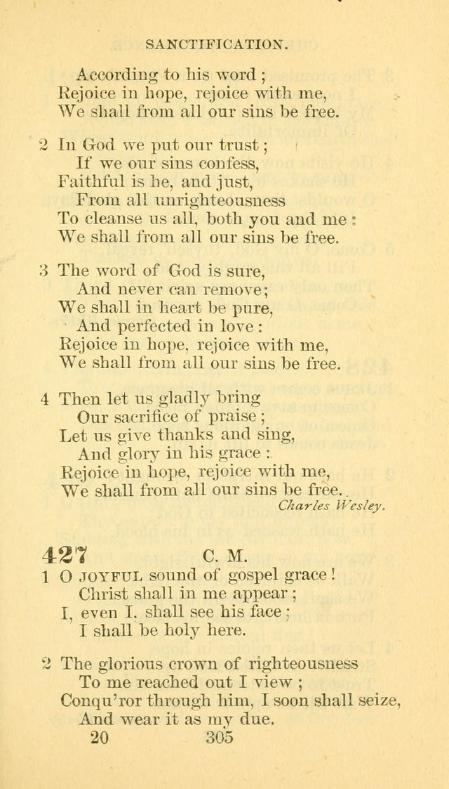 Hymn Book of the Methodist Episcopal Church, South page 312