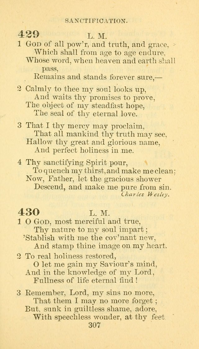 Hymn Book of the Methodist Episcopal Church, South page 314