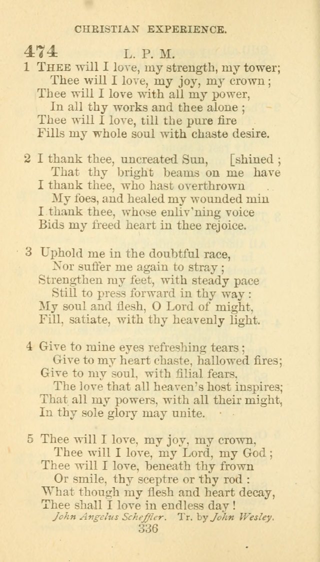 Hymn Book of the Methodist Episcopal Church, South page 343