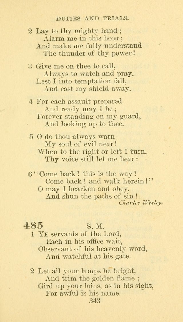 Hymn Book of the Methodist Episcopal Church, South page 350