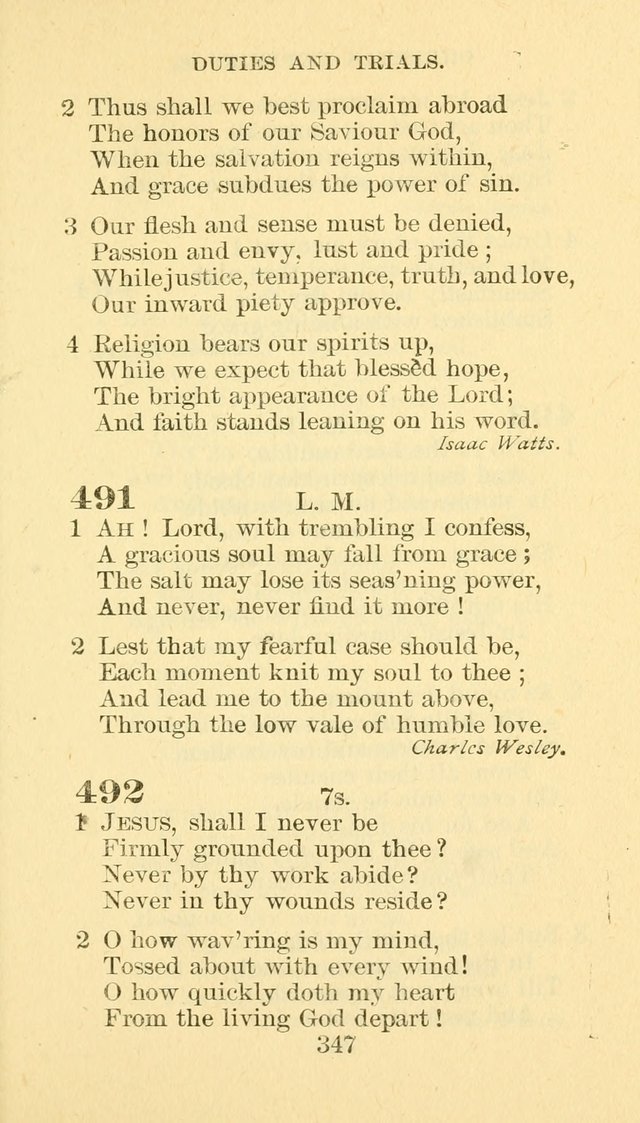 Hymn Book of the Methodist Episcopal Church, South page 354