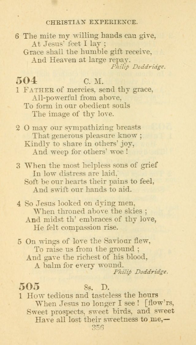 Hymn Book of the Methodist Episcopal Church, South page 363