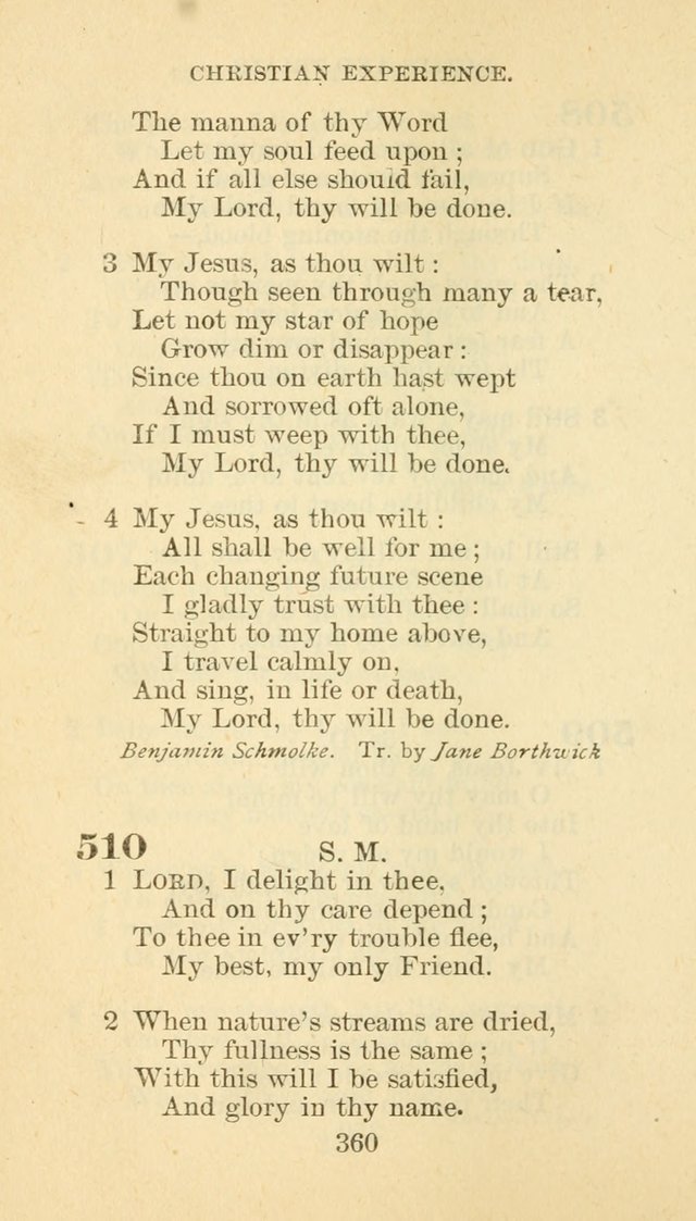 Hymn Book of the Methodist Episcopal Church, South page 367
