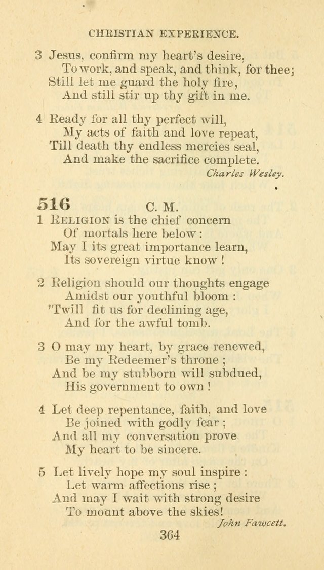 Hymn Book of the Methodist Episcopal Church, South page 371
