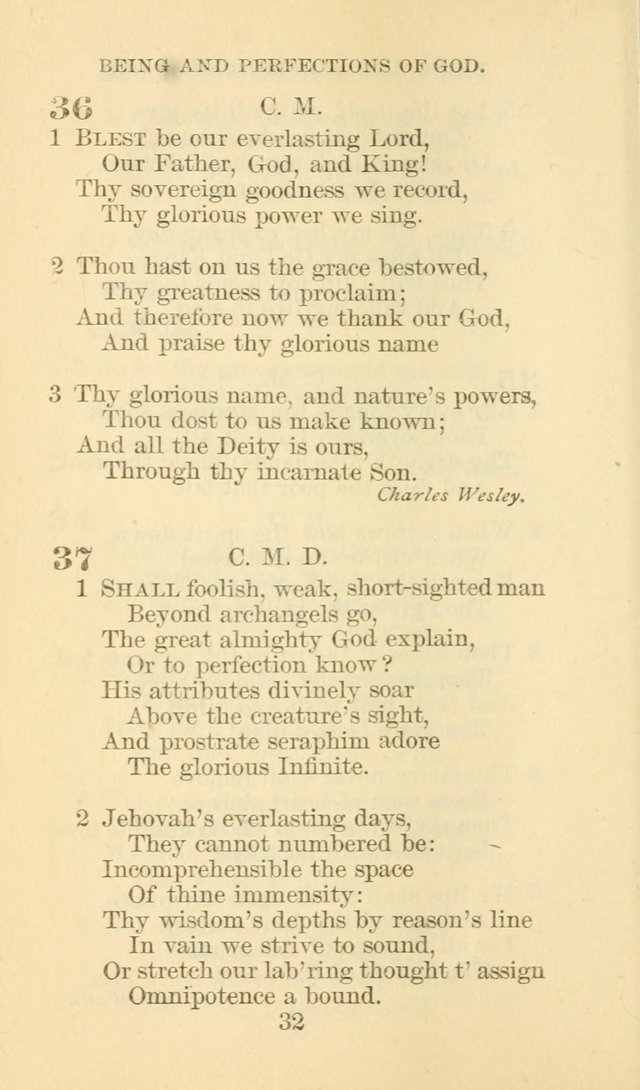 Hymn Book of the Methodist Episcopal Church, South page 39