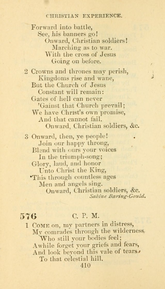 Hymn Book of the Methodist Episcopal Church, South page 417