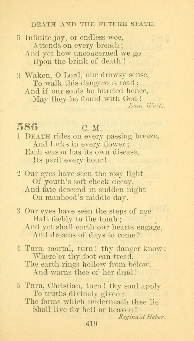 Hymn Book of the Methodist Episcopal Church, South page 426