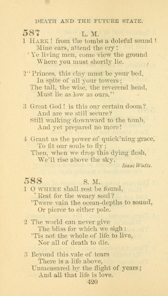 Hymn Book of the Methodist Episcopal Church, South page 427