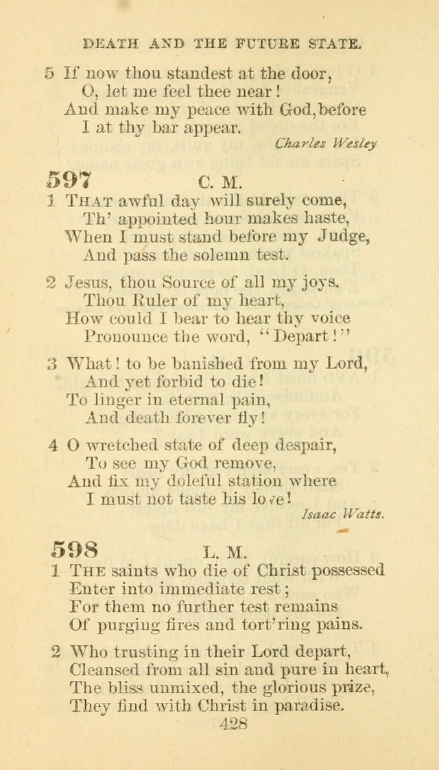 Hymn Book of the Methodist Episcopal Church, South page 435