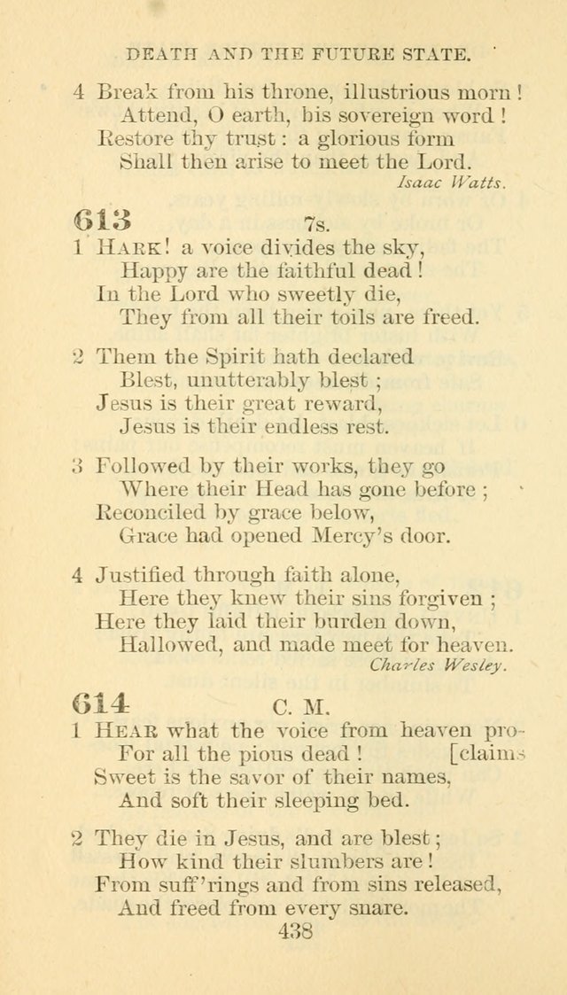 Hymn Book of the Methodist Episcopal Church, South page 445