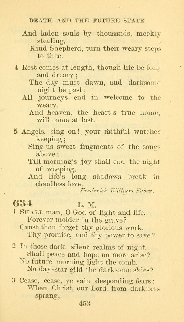 Hymn Book of the Methodist Episcopal Church, South page 460