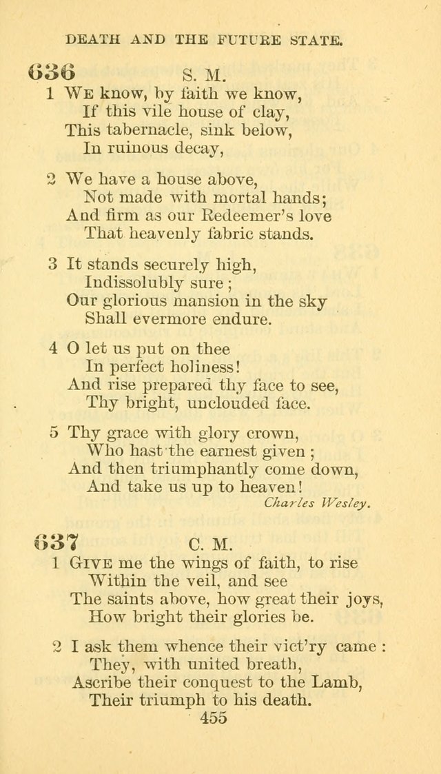 Hymn Book of the Methodist Episcopal Church, South page 462