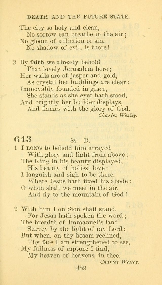 Hymn Book of the Methodist Episcopal Church, South page 466