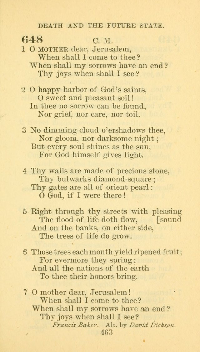 Hymn Book of the Methodist Episcopal Church, South page 470
