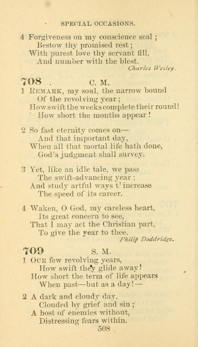Hymn Book of the Methodist Episcopal Church, South page 515